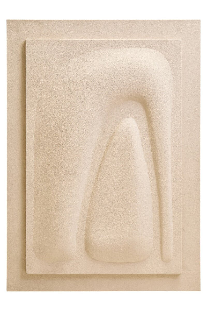 Astratto 3D Cream Wall Art - Image 5