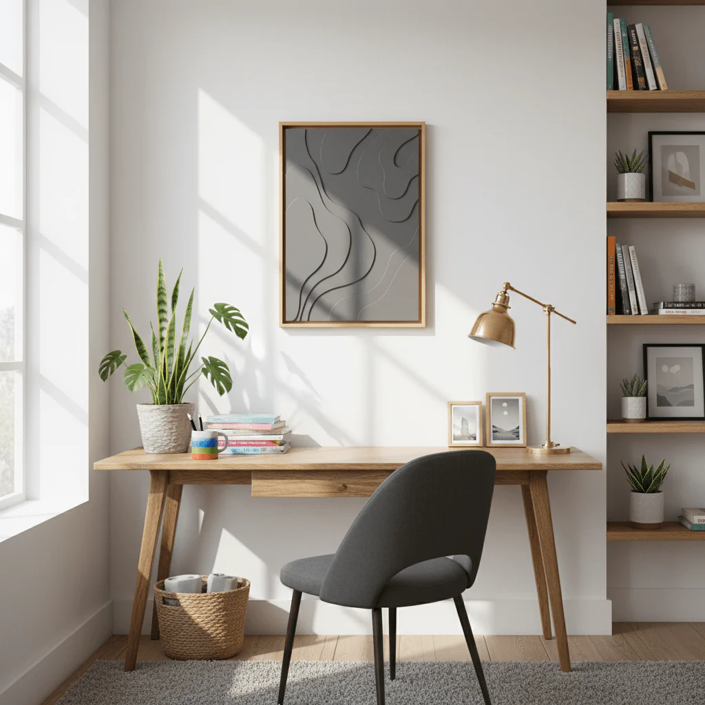 Astratto 3D Effect Green Wall Art - Image 6