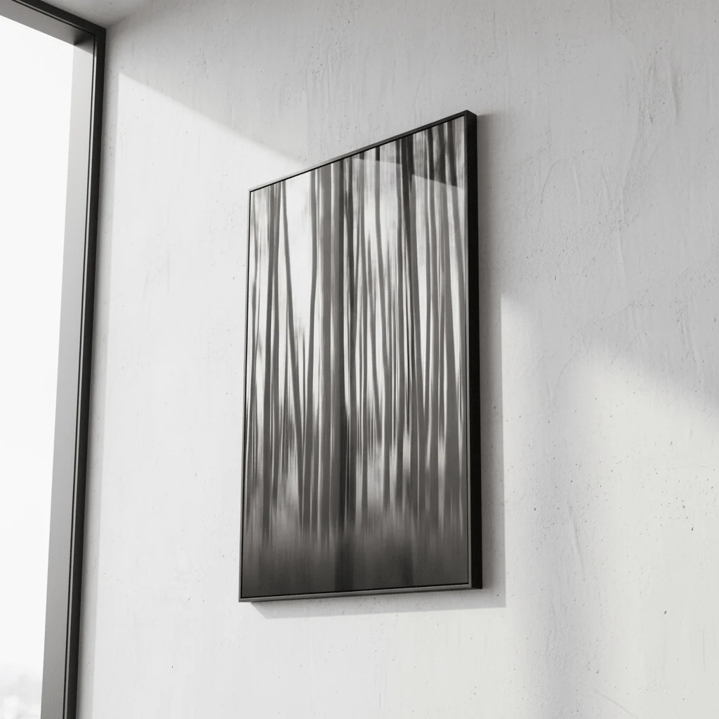 Astratto Black And Natural Classic Wall Art - Image 3