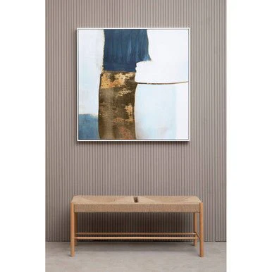Astratto Blue And Gold Foil Wall Art - Image 7