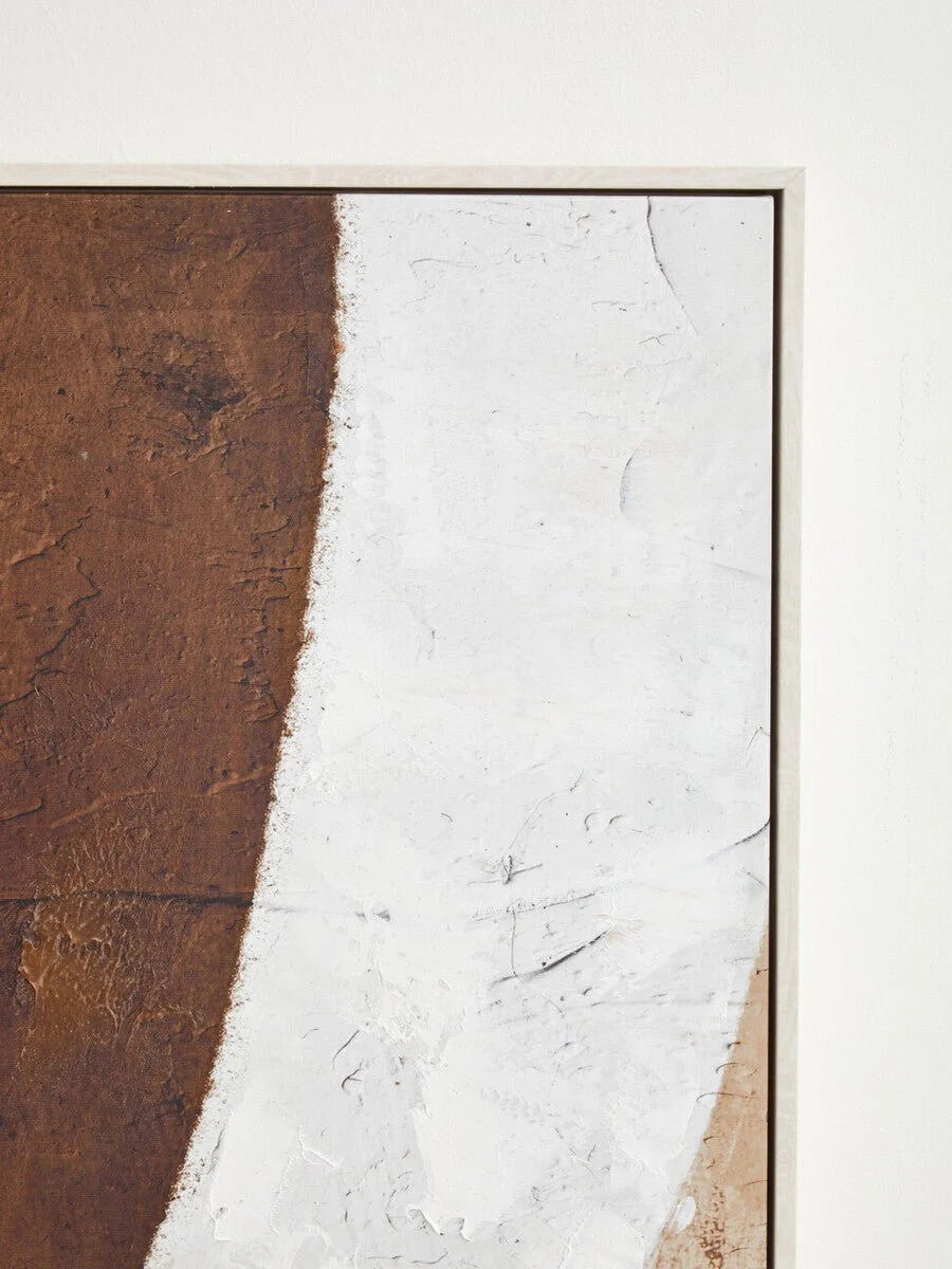 Astratto Brown and Natural Textured Wall Art - Image 9