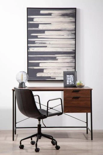 Astratto Canvas Black Wall Art - Image 6