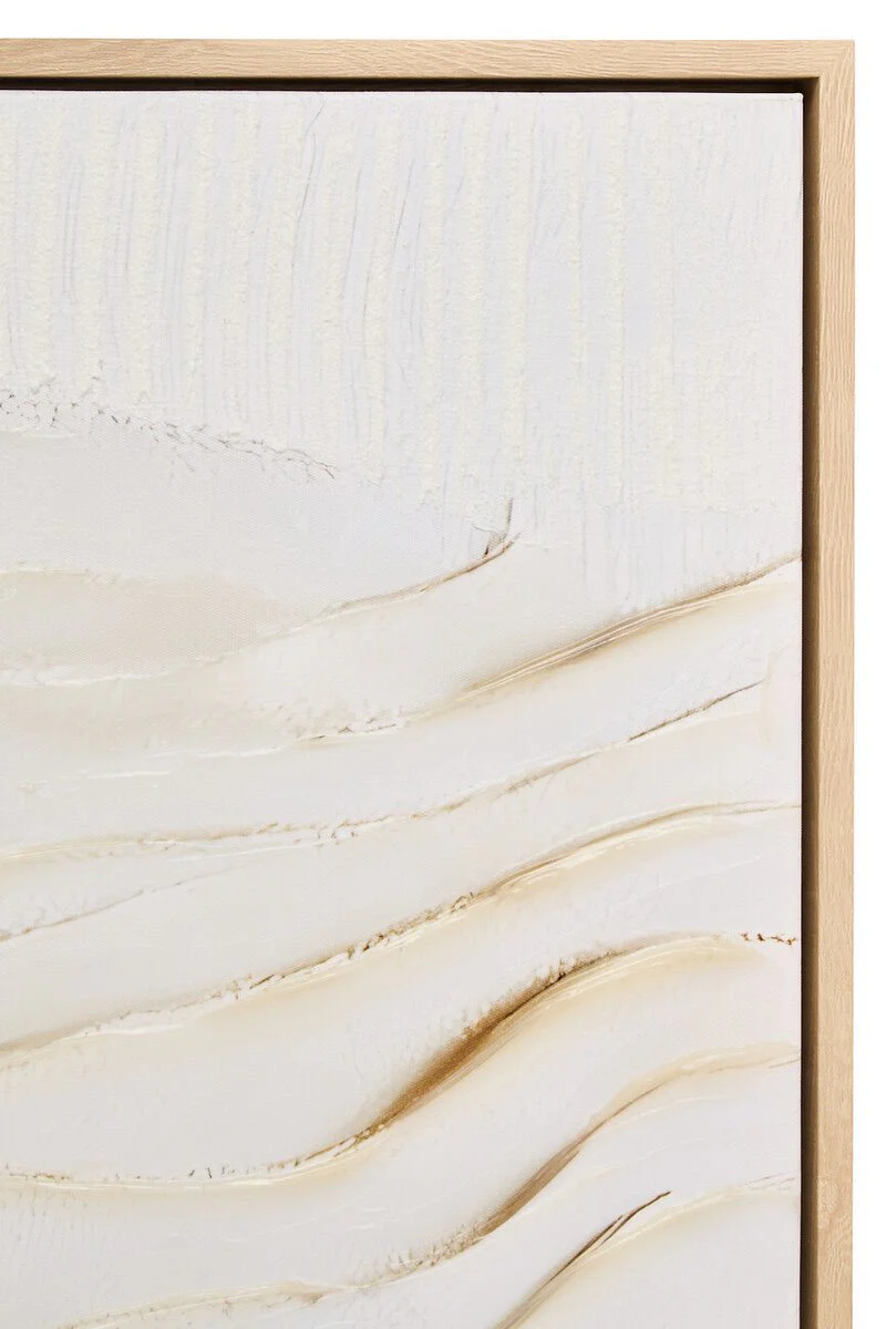 Astratto Cream Textured Wall Art - Image 6
