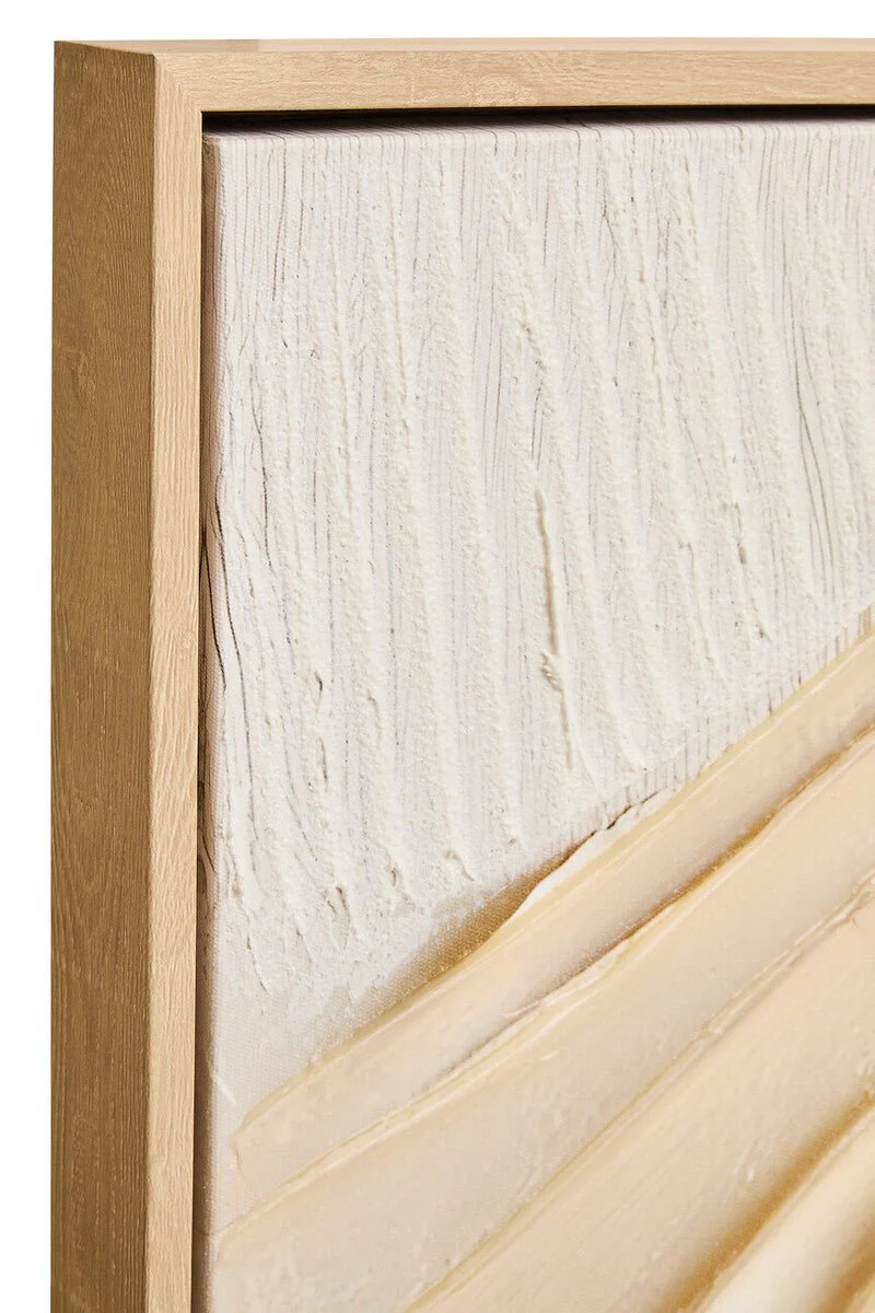 Astratto Cream Textured Wall Art - Image 7