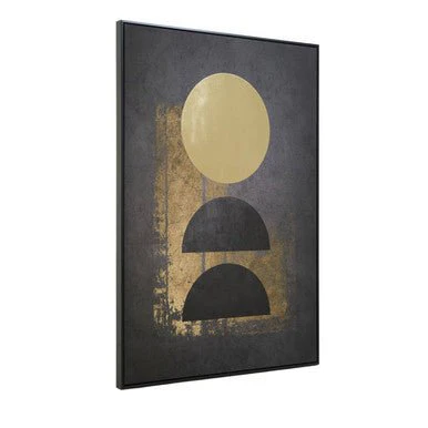 Astratto Gold Foil Canvas Wall Art - Image 6