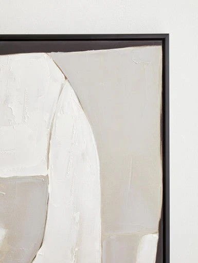 Astratto Monochrome Abstract Textured Wall Art - Image 7