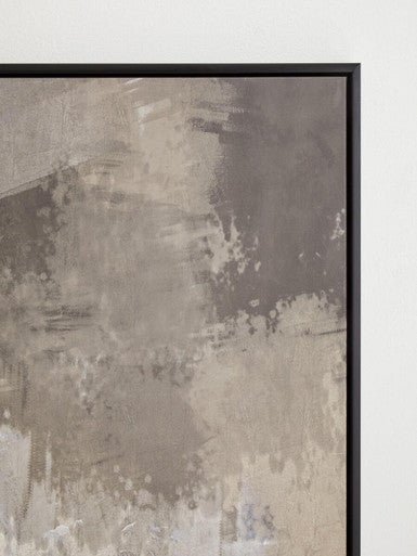 Astratto Monochrome Textured Canvas Wall Art - Image 9