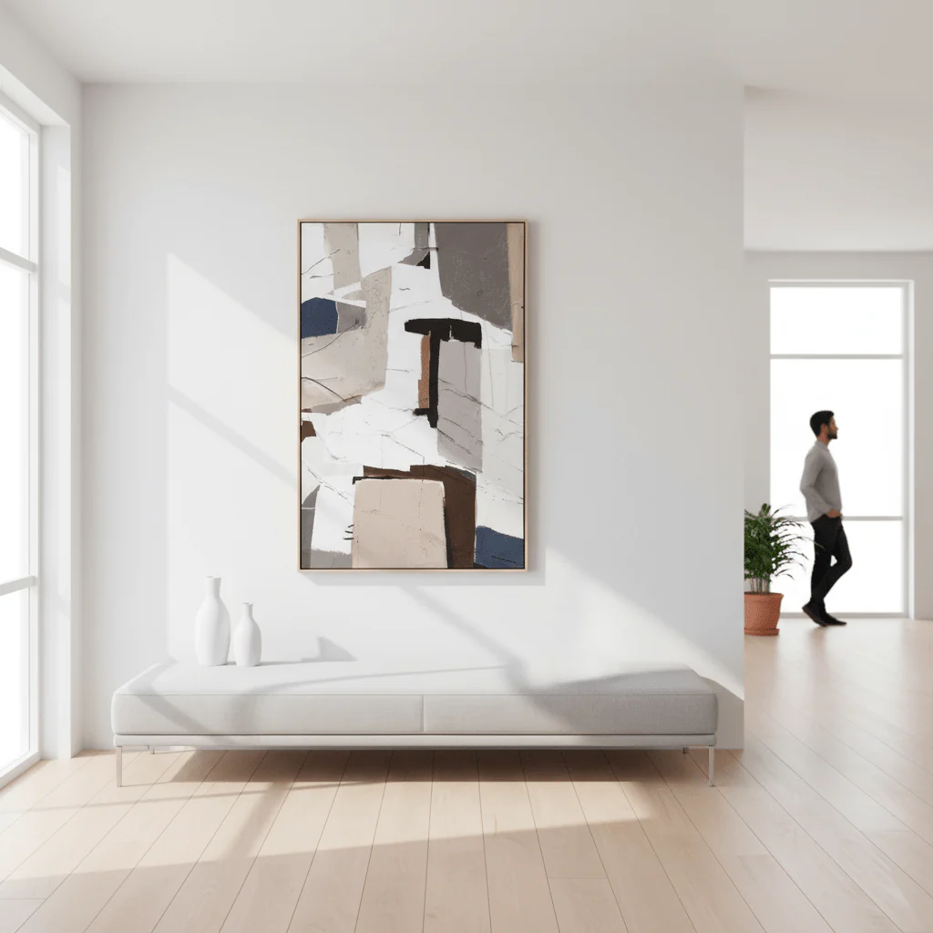 Astratto Multi Coloured Wall Art - Image 2