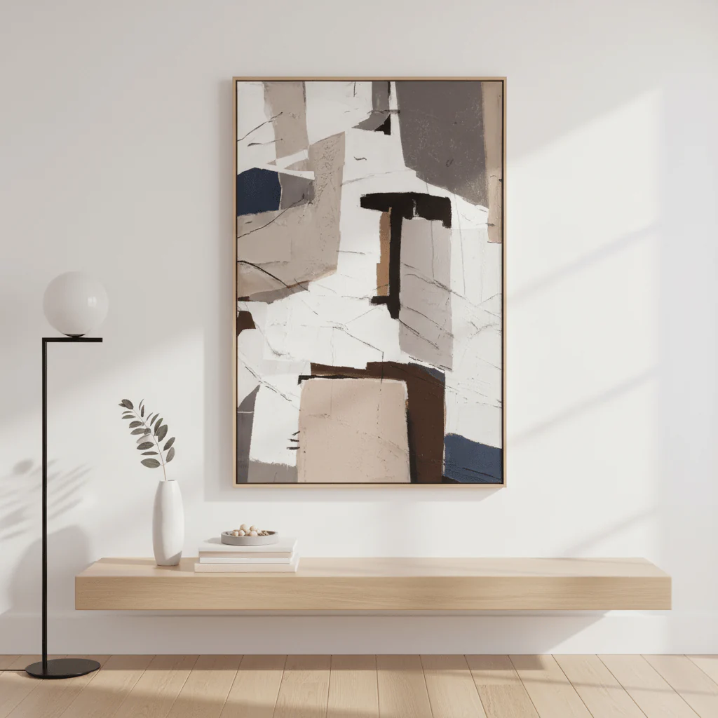 Astratto Multi Coloured Wall Art - Image 4