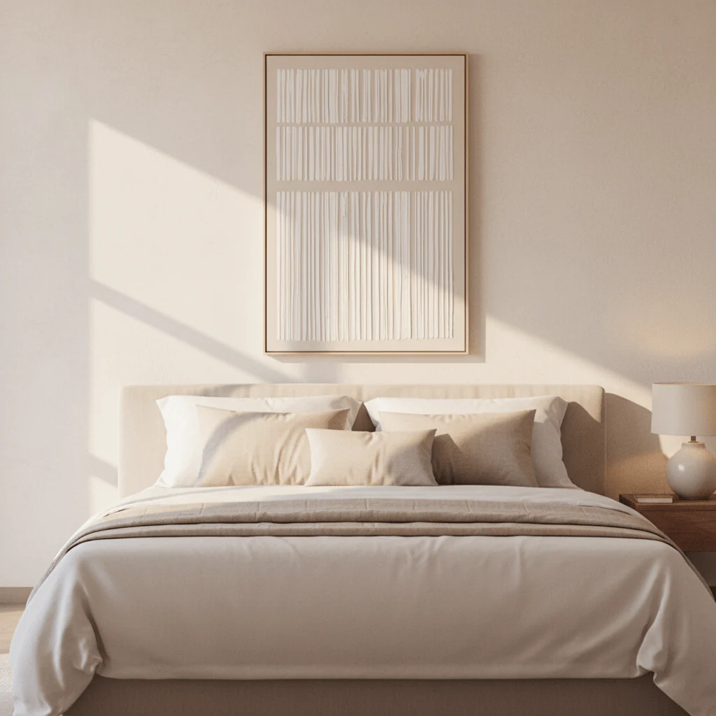 Astratto Natural Textured Canvas Wall Art - Image 3