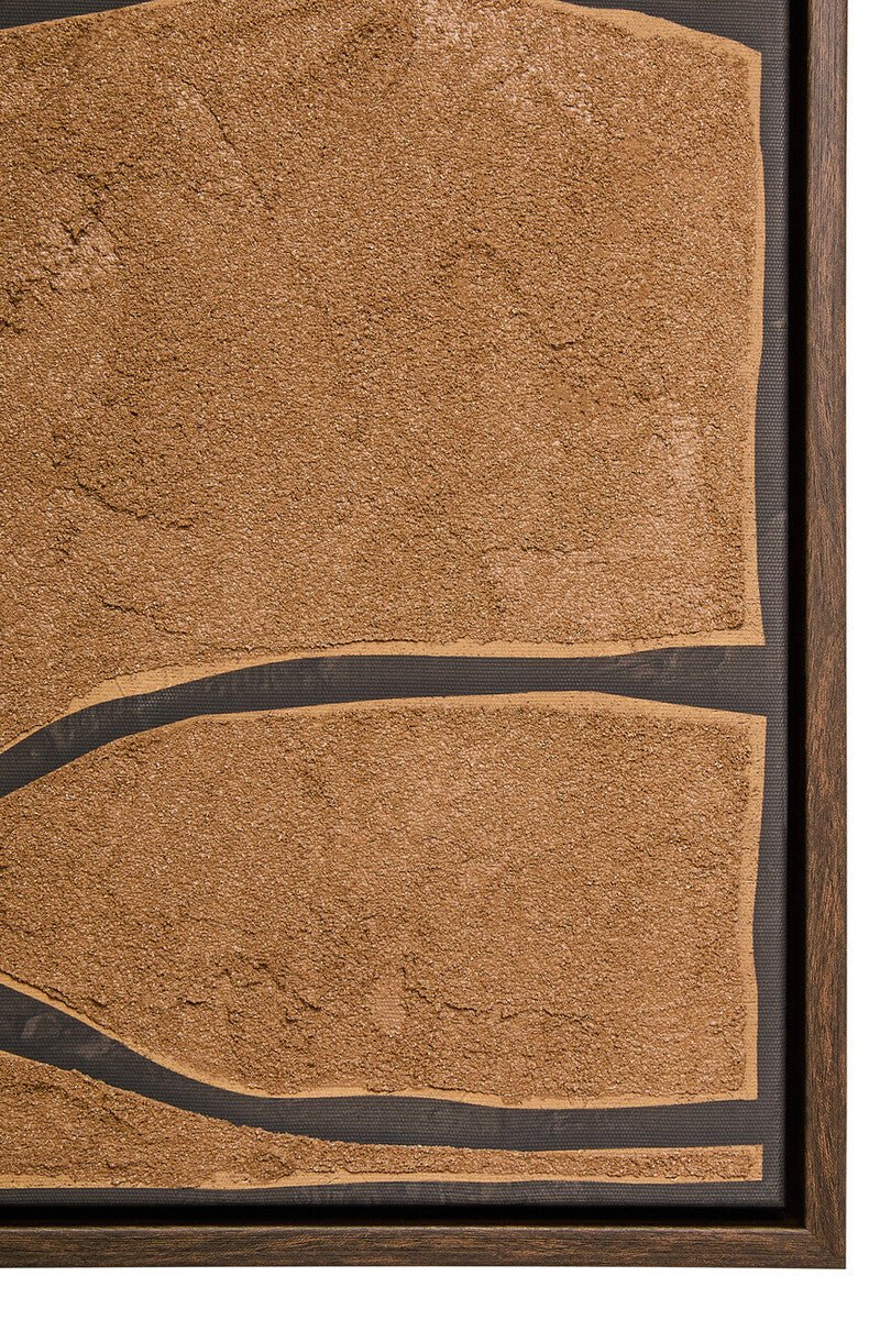 Astratto Set Of 2 Brown and Black Textured Wall Art - Image 6