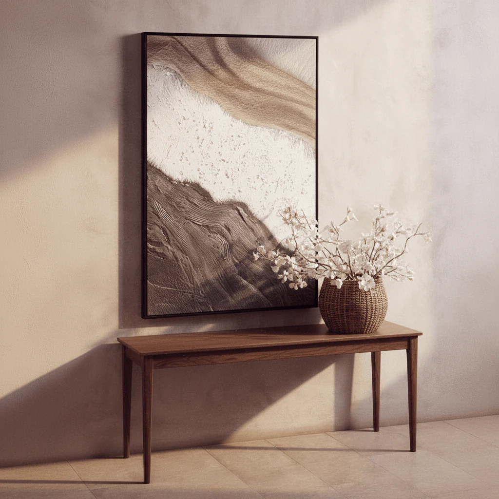 Astratto Textured Multi Colour Wall Art - Image 2