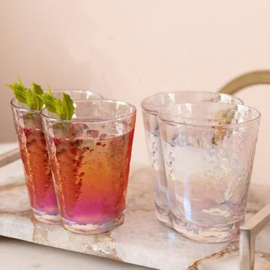 Aurora Set Of 4 Lustre Glass Tumblers - Image 9