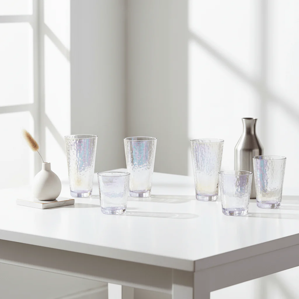 Aurora Set Of 4 Lustre Hi Ball Glasses - Image 3