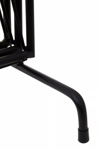 Avento Black Two Pocket Magazine Rack - Image 12