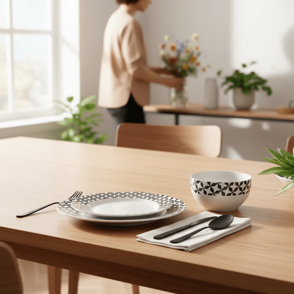 Avie 12 Piece Windmill Dinner Set - Image 2