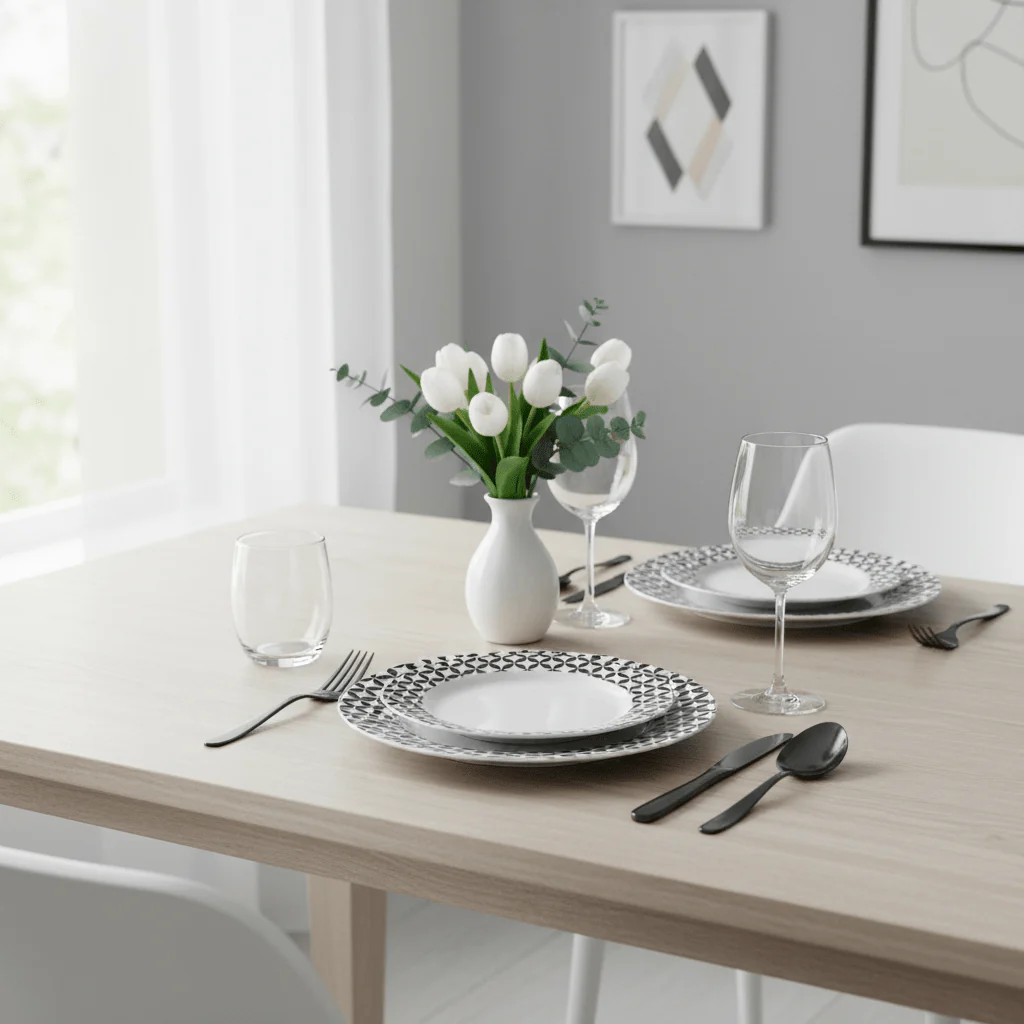Avie 12 Piece Windmill Dinner Set - Image 4