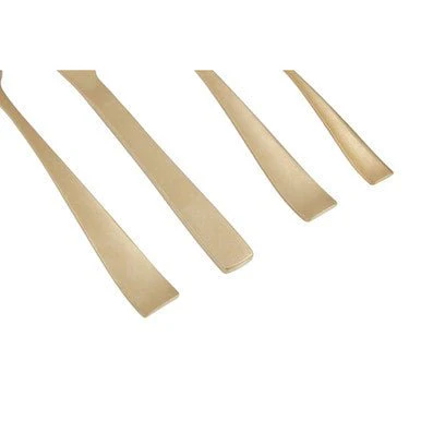 Avie 16 Piece Antique Gold Cutlery Set - Image 8