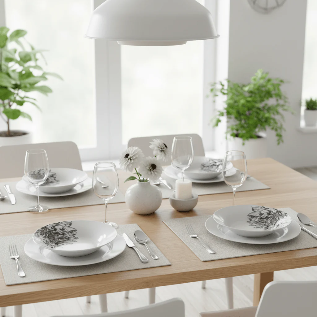Avie Botanic 12 Piece Dinner Set - Image 4