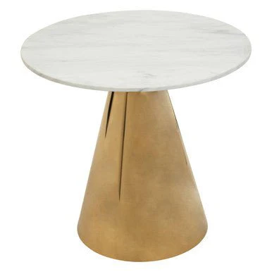 Azalea White Marble Top Dining Table - Image 6