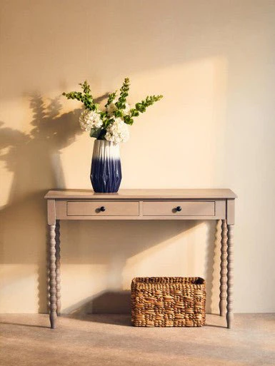 Azul Large Ombre Vase In Blue - Image 7