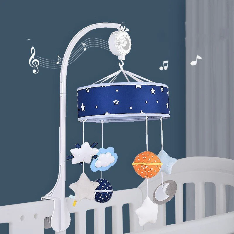 Baby Bed Bell Rattle Music Star Comfort Toy - Image 2