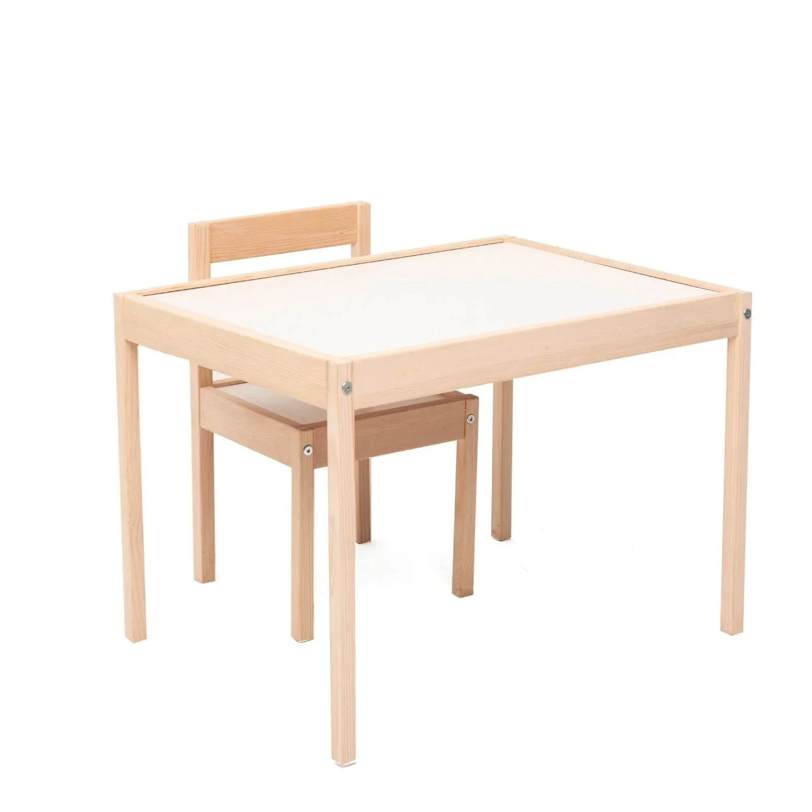 baby toys Montessori Wooden Table & Chair Set - Image 7
