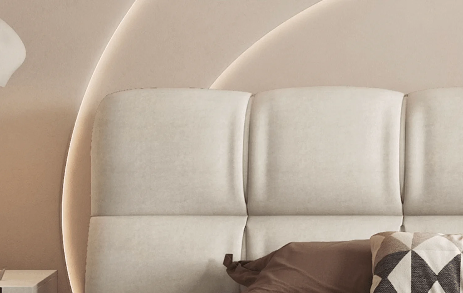 Bader King Size / Super King Size Bed, Velvet - Image 7