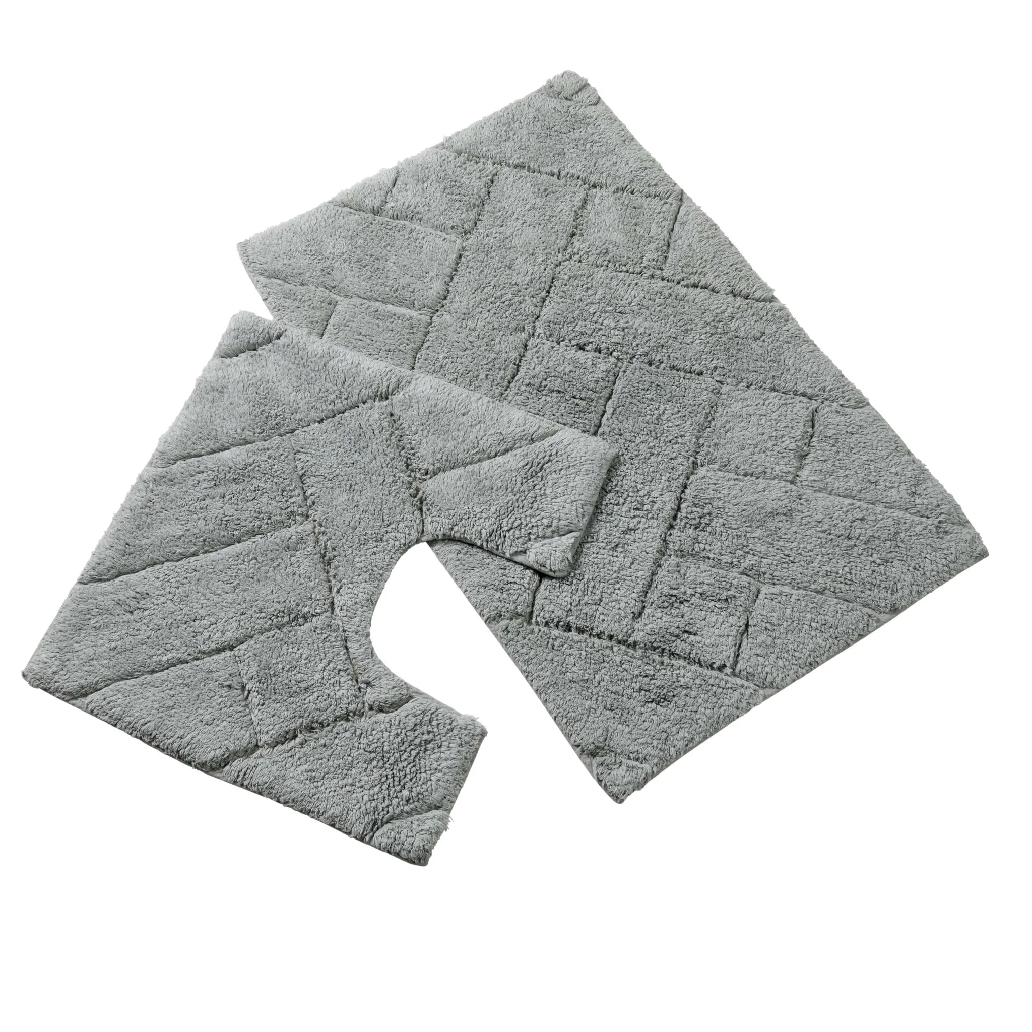 Bali Bath Mat & Pedestal Set Luxurious Super Absorbent Extra-Soft Cotton Mats for Bathroom Comfort and Style in Multiple Colours - Image 10