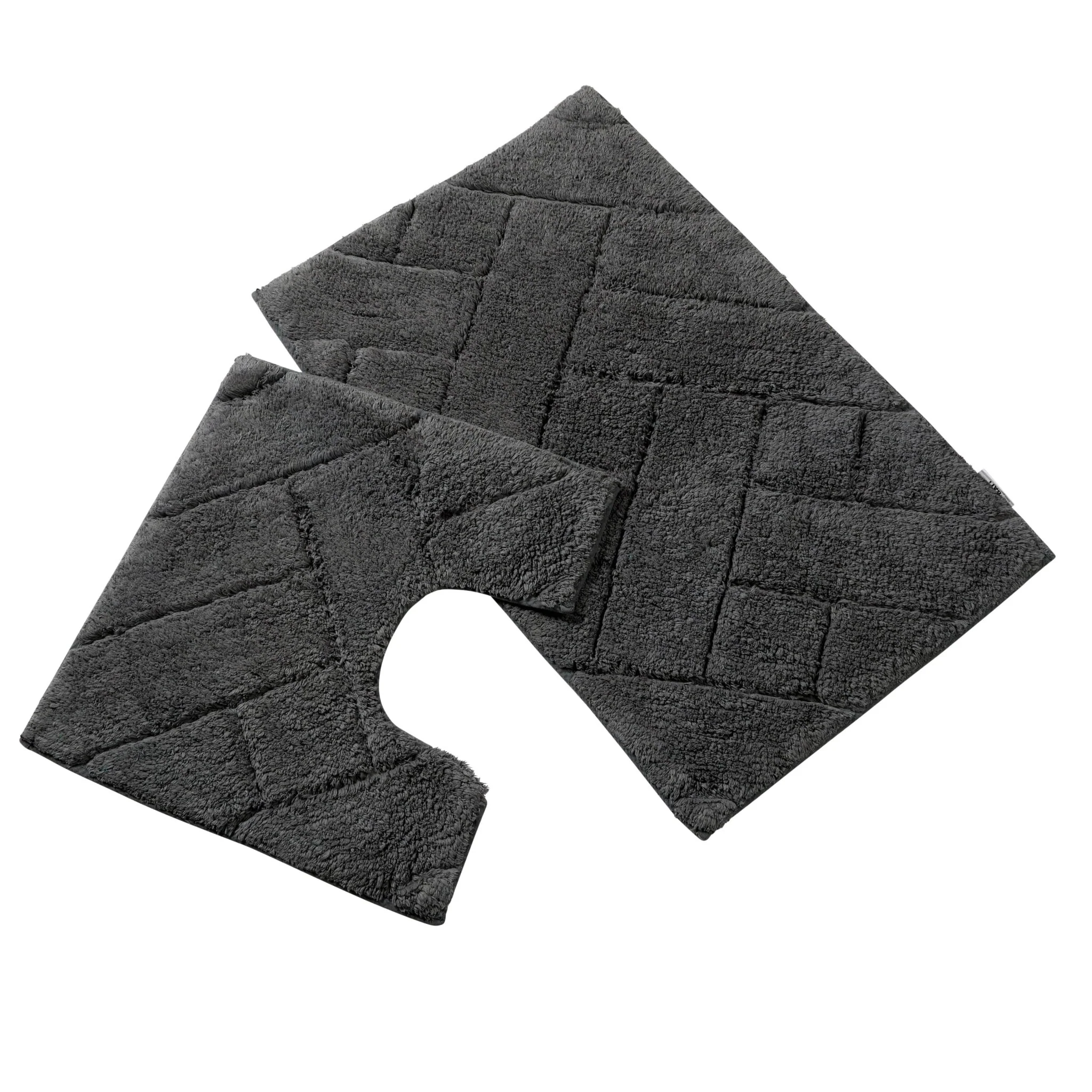 Bali Bath Mat & Pedestal Set Luxurious Super Absorbent Extra-Soft Cotton Mats for Bathroom Comfort and Style in Multiple Colours - Image 14