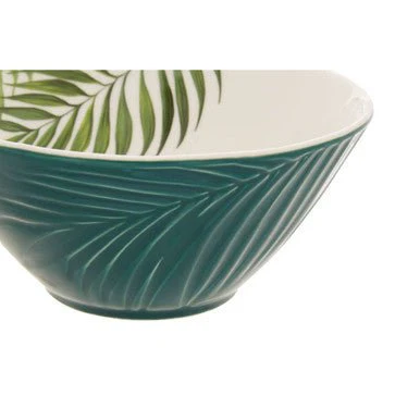 Bali Dark Green Large Salad Bowl - Image 13