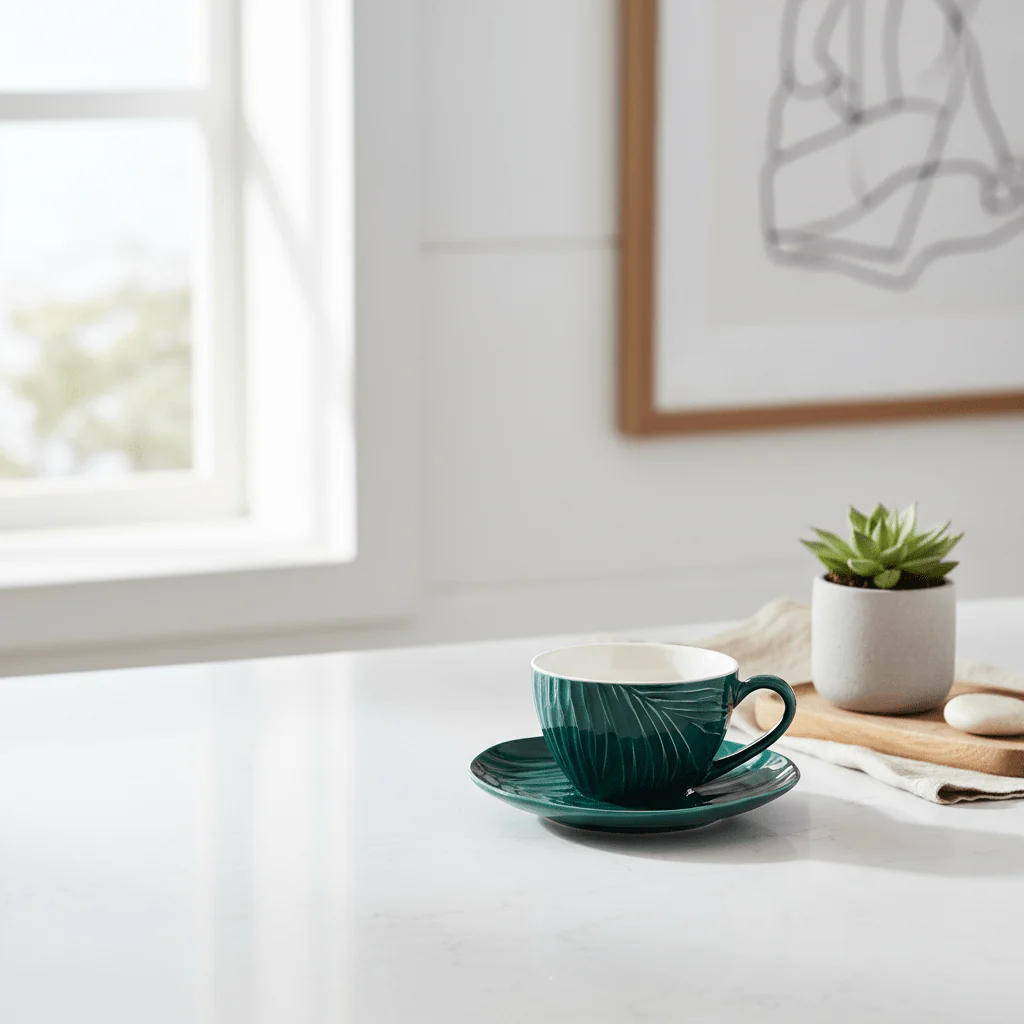 Bali Espresso Cup And Saucer - Image 3