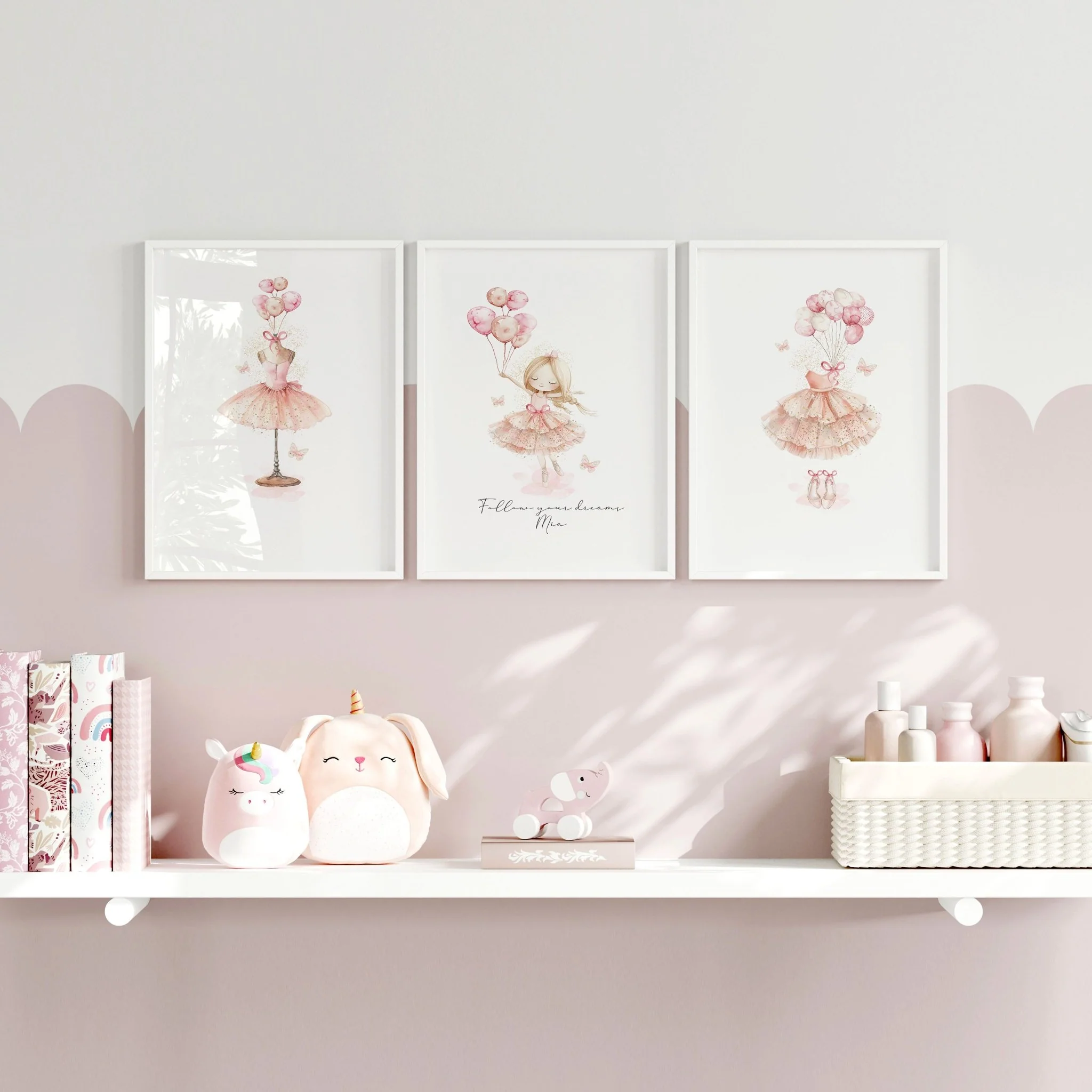 Ballerina Artwork | Set of 3 wall art prints - Image 4