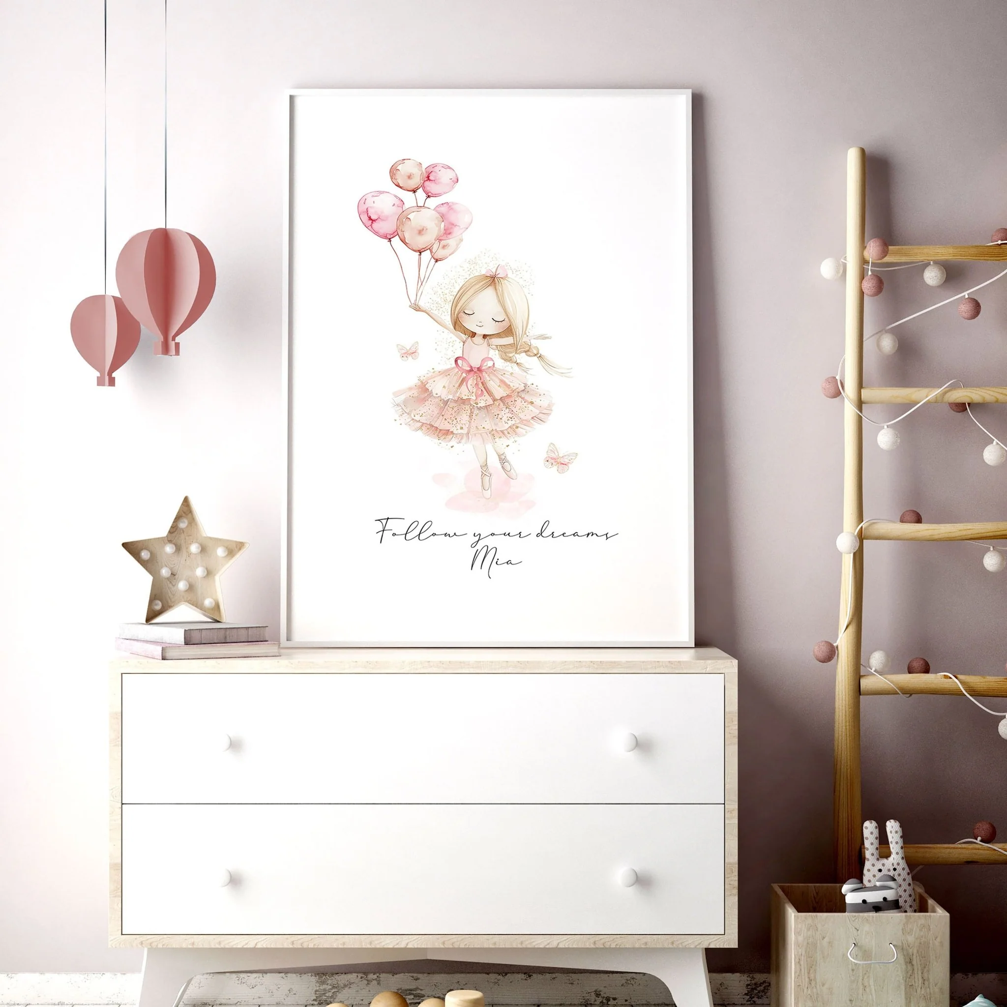 Ballerina Artwork | Set of 3 wall art prints - Image 9