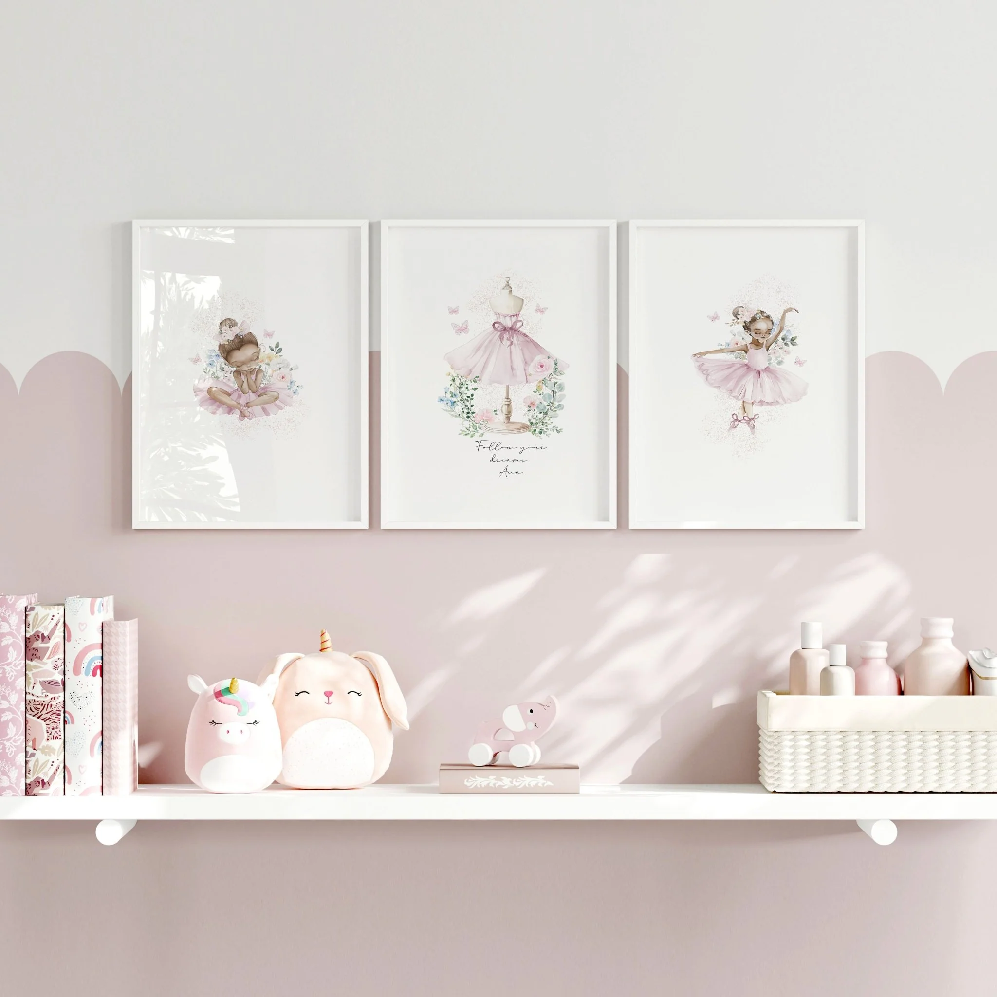 Ballerina Prints | Set of 3 wall art prints - Image 3