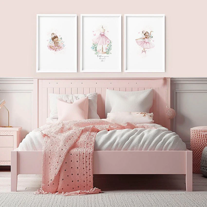 Ballerina Prints | Set of 3 wall art prints - Image 7
