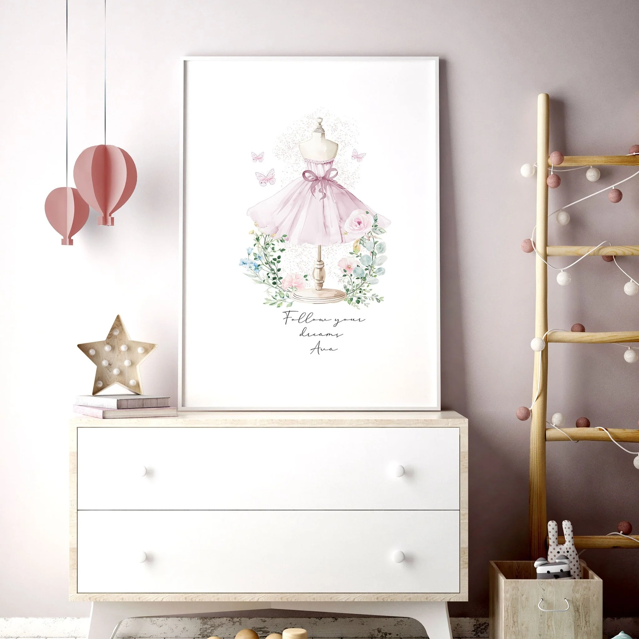 Ballerina Prints | Set of 3 wall art prints - Image 9
