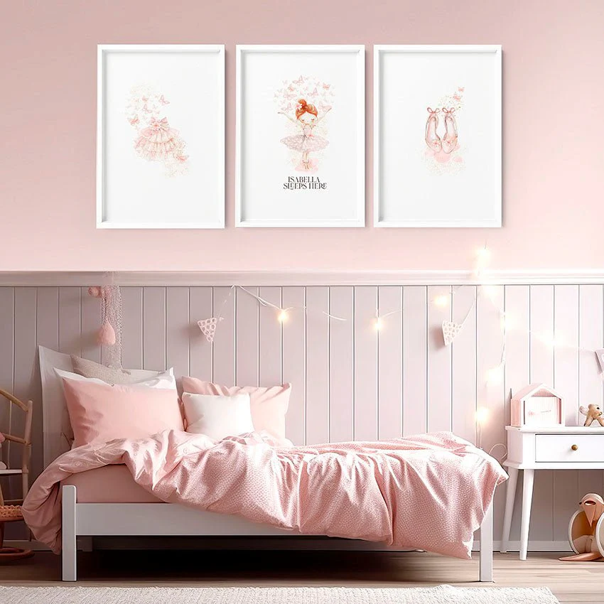 Ballet Dancer Wall Art | Set of 3 wall art prints - Image 5