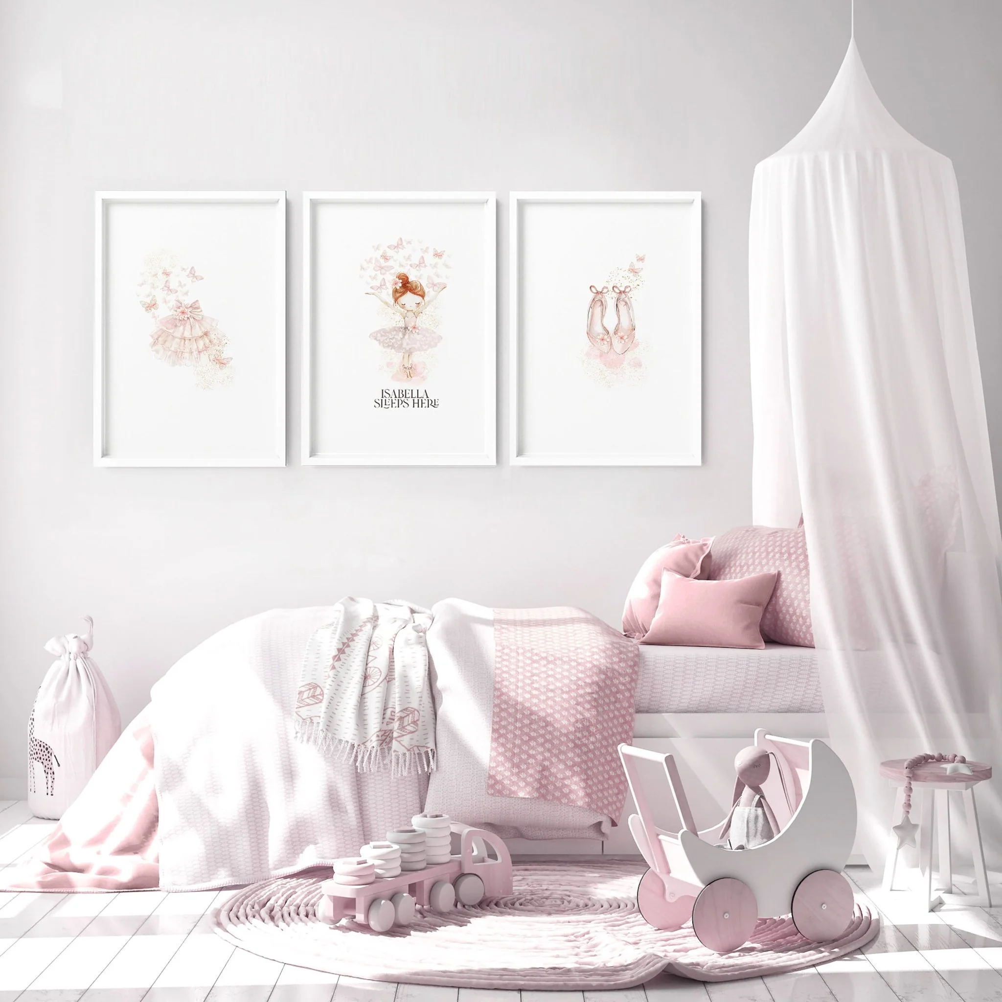 Ballet Dancer Wall Art | Set of 3 wall art prints - Image 6