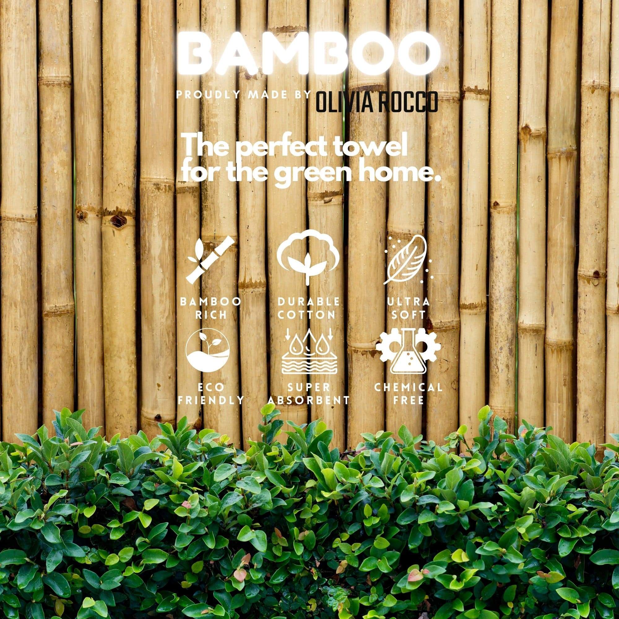 Bamboo Cotton Luxury 600GSM Eco-Friendly Bath Towels Highly Absorbent Durable and Soft Bathroom Essentials in Elegant Colours Designed in England - Image 6