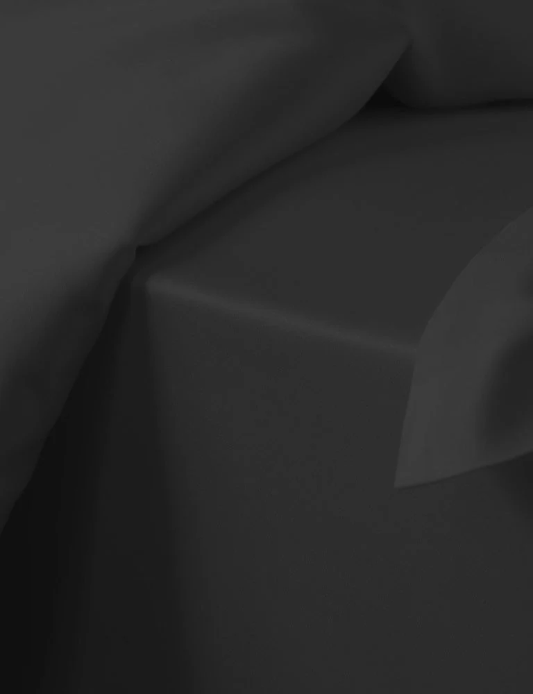 Bamboo Duvet Bed Set in Black - Image 3