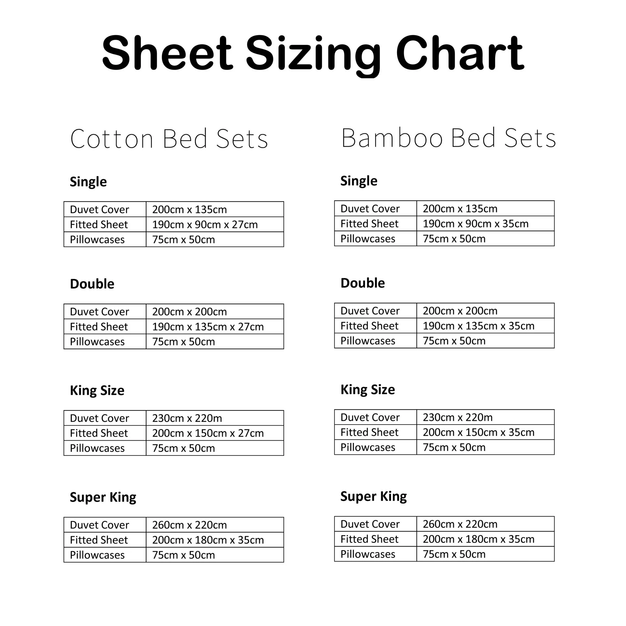 Bamboo Duvet Bed Set in Cream - Image 6