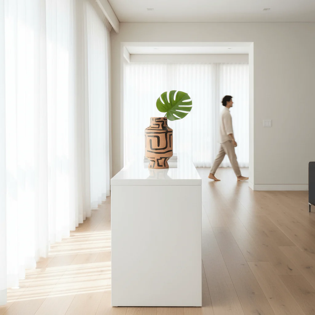 Barren Earthenware Vase - Image 2