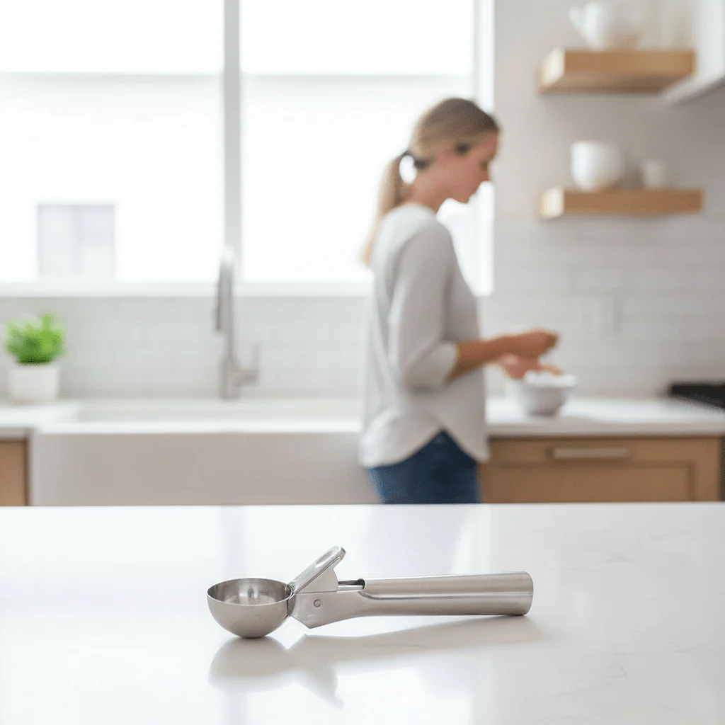 Barron Stainless Steel Ice Cream Scoop - Image 2