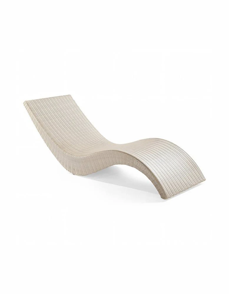 Barrow Outdoor Sun Lounger, Garden Lounger, PE Rattan - Image 8