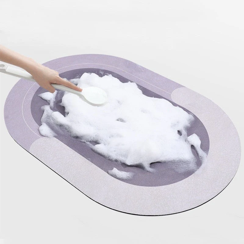 Bath Mat Entrance Door Mat Super Absorbent Bathroom Mats Quick Drying Bathroom Carpet Modern Simple Non-Slip Floor Mats Home - Image 3