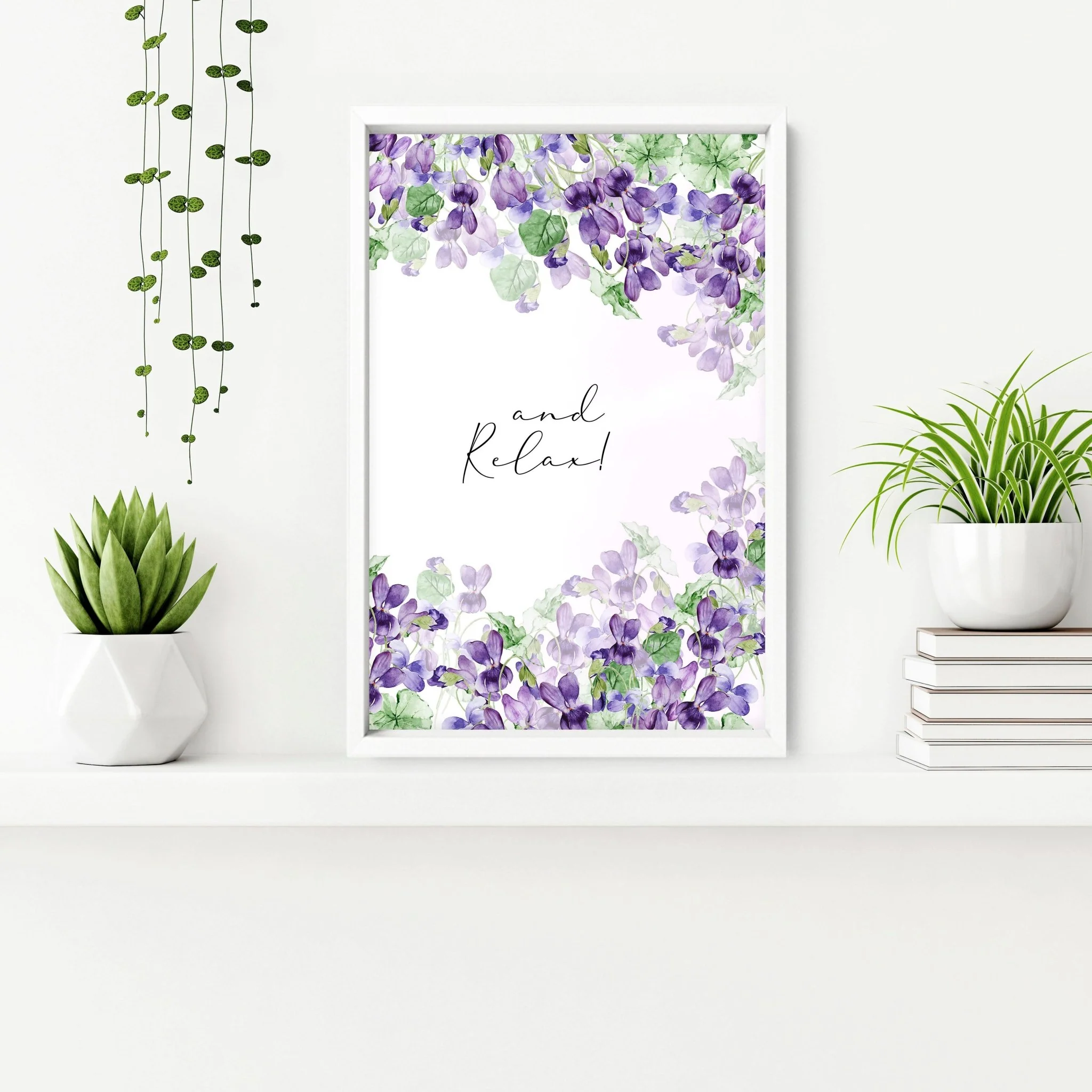 Bath pictures for wall | set of 2 Shabby Chic  wall art prints - Image 5