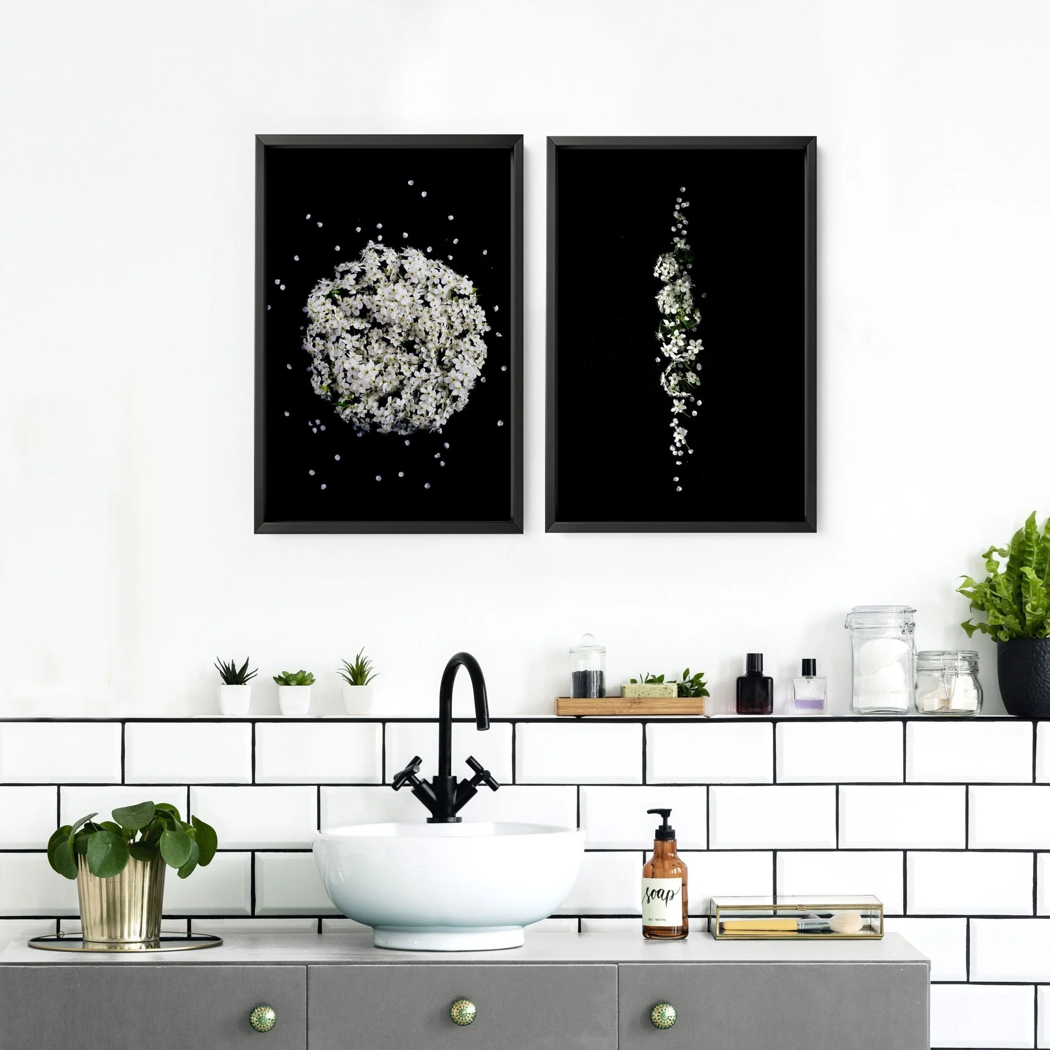 Bathroom art wall decor | set of 2 wall art prints - Image 8