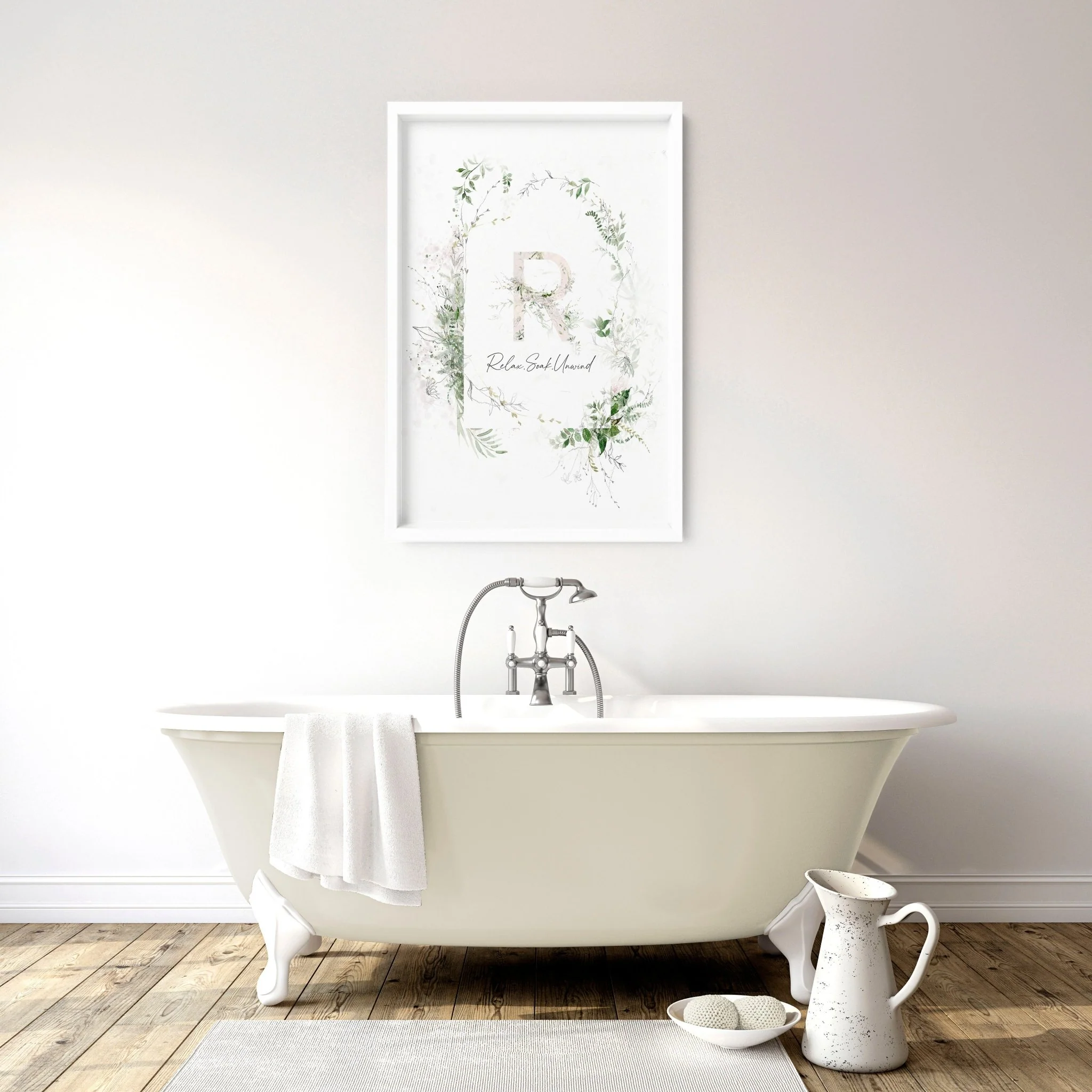 Bathroom art wall print - Image 2