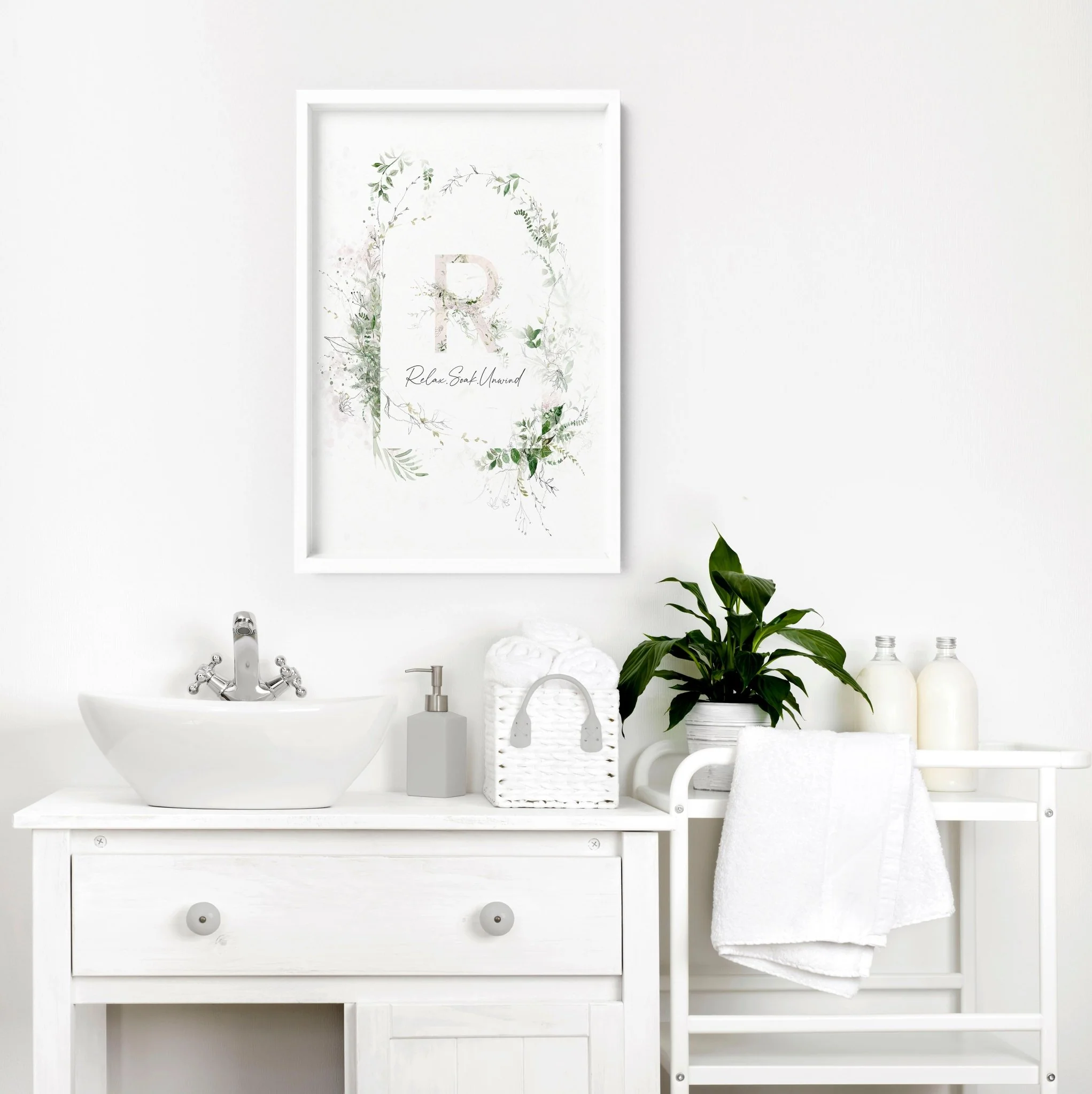 Bathroom art wall print - Image 4